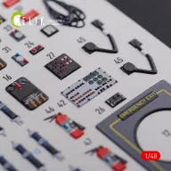   Kelik CH-47F interior 3D decals for Italeri kit 1:48 (K48093)
