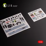   Kelik F-105G Thunderchief - interior 3D decals for HobbyBoss kit 1:48 (K48095)