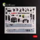 Kelik F-105G Thunderchief - interior 3D decals for HobbyBoss kit 1:48 (K48095)