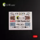 Kelik F-105G Thunderchief - interior 3D decals for HobbyBoss kit 1:48 (K48095)