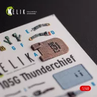   Kelik F-105G Thunderchief - interior 3D decals for HobbyBoss kit 1:48 (K48095)
