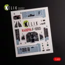 Kelik F-105D Thunderchief - interior 3D decals for HobbyBoss kit 1:48 (K48096)