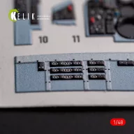   Kelik F-105D Thunderchief - interior 3D decals for HobbyBoss kit 1:48 (K48096)