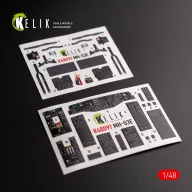   Kelik MH-53 Sea Dragon - interior 3D decals for Academy kit 1:48 (K48097)