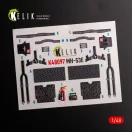 Kelik MH-53 Sea Dragon - interior 3D decals for Academy kit 1:48 (K48097)