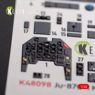   Kelik Ju-87G-1 Kanonenvogel - interior 3D decals for Italeri kit 1:48 (K48098)
