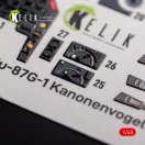 Kelik Ju-87G-1 Kanonenvogel - interior 3D decals for Italeri kit 1:48 (K48098)