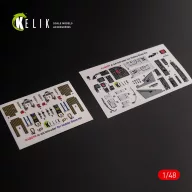   Kelik A-6A Intruder - interior 3D decals for HobbyBoss kit 1:48 (K48099)