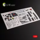 Kelik A-6A Intruder - interior 3D decals for HobbyBoss kit 1:48 (K48099)