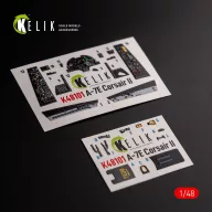   Kelik A-7E Corsair II- interior 3D decals for HobbyBoss kit 1:48 (K48101)