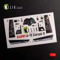   Kelik A-7E Corsair II- interior 3D decals for HobbyBoss kit 1:48 (K48101)