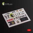 Kelik A-7E Corsair II- interior 3D decals for HobbyBoss kit 1:48 (K48101)