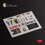   Kelik A-7E Corsair II- interior 3D decals for HobbyBoss kit 1:48 (K48101)