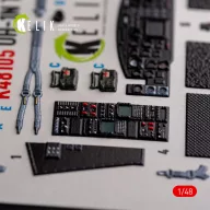   Kelik UH-1N Twin Huey - interior 3D decals for Zimi Model/KittyHawk kit 1:48 (K48105)