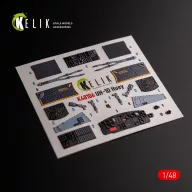   Kelik UH-1D Huey - interior 3D decals for Zimi Model/KittyHawk kit 1:48 (K48106)