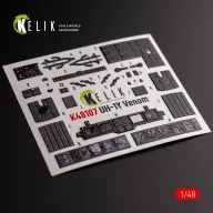   Kelik UH-1Y Venom - interior 3D decals for Zimi Model/KittyHawk kit 1:48 (K48107)
