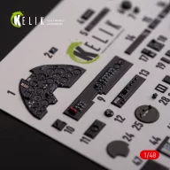   Kelik P-38F Lightning - interior 3D decals for Academy kit 1:48 (K48108)