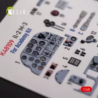   Kelik IL-2M3 - interior 3D decals for Academy/Accurate Miniatures kit 1:48 (K48109)