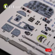   Kelik IL-2M3 - interior 3D decals for Academy/Accurate Miniatures kit 1:48 (K48109)