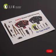   Kelik Gloster E28/39 Pioneer - interior 3D decals for ClearProp kit 1:48 (K48110)