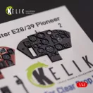 Kelik Gloster E28/39 Pioneer - interior 3D decals for ClearProp kit 1:48 (K48110)