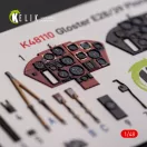 Kelik Gloster E28/39 Pioneer - interior 3D decals for ClearProp kit 1:48 (K48110)