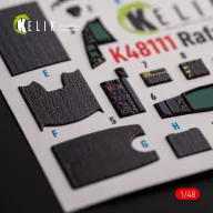   Kelik Rafale C - interior 3D decals for Academy/Revell kit 1:48 (K48111)