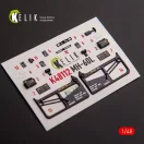 Kelik MH-60L Black Hawk - interior 3D decals for ICM kit 1:48 (K48112)