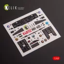 Kelik MH-60L Black Hawk - interior 3D decals for ICM kit 1:48 (K48112)
