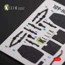 Kelik MH-60L Black Hawk - interior 3D decals for ICM kit 1:48 (K48112)