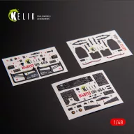   Kelik UH-60A Black Hawk - Type 1 interior 3D decals for ICM kit 1:48 (K48113)