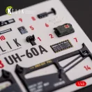 Kelik UH-60A Black Hawk - Type 1 interior 3D decals for ICM kit 1:48 (K48113)