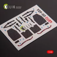   Kelik UH-60A Black Hawk - Type 1 interior 3D decals for ICM kit 1:48 (K48113)