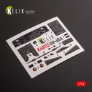 Kelik UH-60A Black Hawk - Type 1 interior 3D decals for ICM kit 1:48 (K48113)