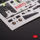 Kelik UH-60A Black Hawk - Type 1 interior 3D decals for ICM kit 1:48 (K48113)