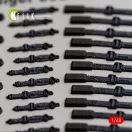 Kelik Passenger Seat Belts for MH-60/UH-60 Black Hawk - interior 3D decals for ICM kit 1:48 (K48115)