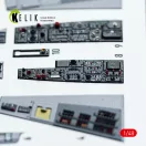 Kelik F-106A Delta Dart - interior 3D decals for Trumpeter kit 1:48 (K48116)