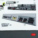Kelik F-106A Delta Dart - interior 3D decals for Trumpeter kit 1:48 (K48116)