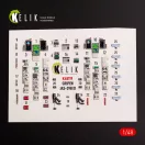 Kelik Jas-39 B/D - interior 3D decals for Zimi Model/KittyHawk kit kit 1:48 (K48119)