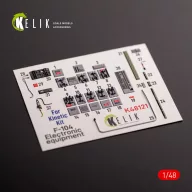  Kelik F-104 series Electrical Equipment - interior 3D decals for Kinetic kit 1:48 (K48121)