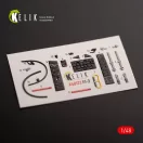 Kelik FJ-2 - interior 3D decals for Italeri kit 1:48 (K48123)