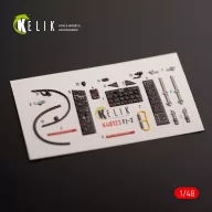   Kelik FJ-2 - interior 3D decals for Italeri kit 1:48 (K48123)