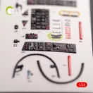 Kelik FJ-2 - interior 3D decals for Italeri kit 1:48 (K48123)