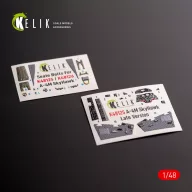   Kelik A-4M Late production- interior 3D decals for Magic Factory kit 1:48 (K48125)