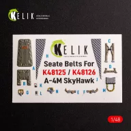   Kelik A-4M Early production- interior 3D decals for Magic Factory kit 1:48 (K48126)