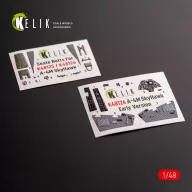   Kelik A-4M Early production- interior 3D decals for Magic Factory kit 1:48 (K48126)