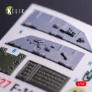 Kelik F-16CJ - interior 3D decals for Tamiya kit 1:48 (K48127)