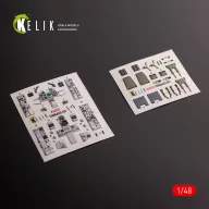   Kelik Tornado IDS - interior 3D decals for Italeri kit 1:48 (K48131)