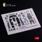 Kelik A-10A - interior 3D decals for Tamiya kit 1:48 (K48132)