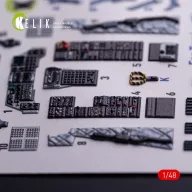   Kelik A-10A - interior 3D decals for Tamiya kit 1:48 (K48132)